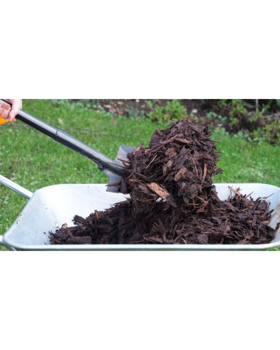  5 Standard Ornamental Bark Mulch Bulk Bag Bundle