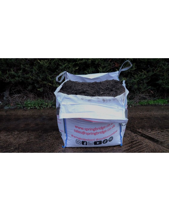 10 Standard Screened Economy Topsoil Bulk Bag Bundle