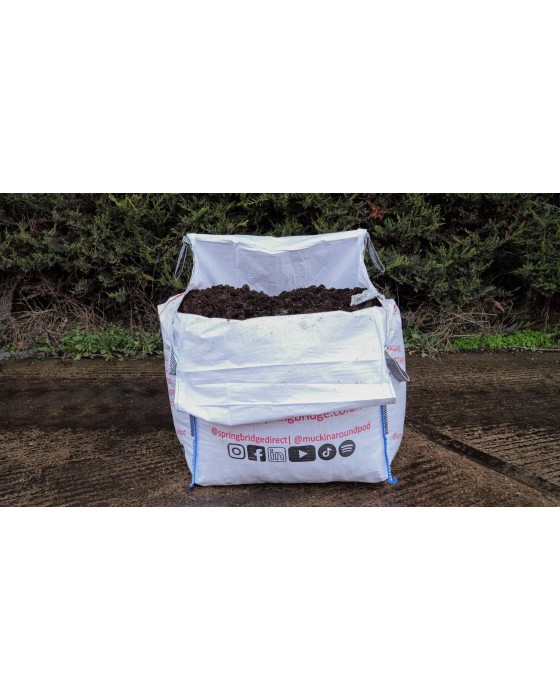 5 Standard Spent Mushroom Compost Bulk Bag Bundle