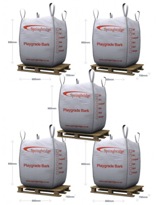 5 Standard Pine Play Grade Bark Bulk Bag Bundle