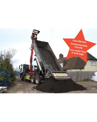 Blended Topsoil 8-wheeler Loose Load